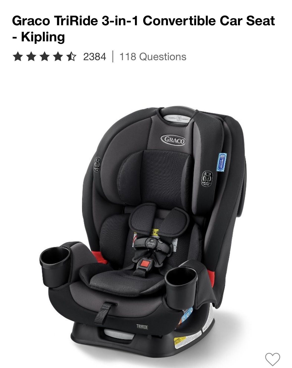 Graco Infant 3-in-1 Car Seat