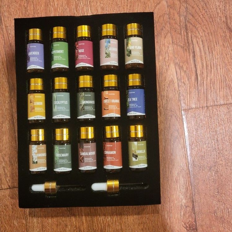 Essential Oil Set With Droppers