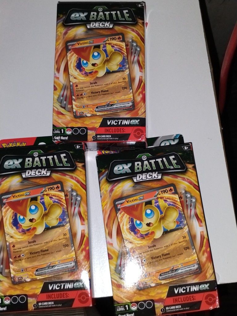 Pokemon Ex Battle Decks All 3 For $20