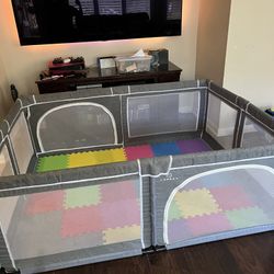Yobest 70” X 55” Playpen 
