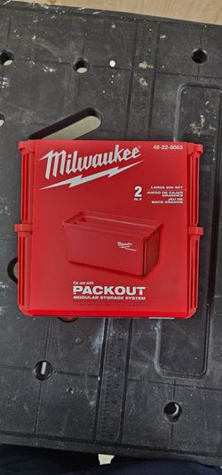 Milwaukee
PACKOUT Large Bin Set (2-Pack)