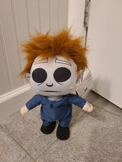 11 in Animated Michael Myers Plush - Universal Home Depot 