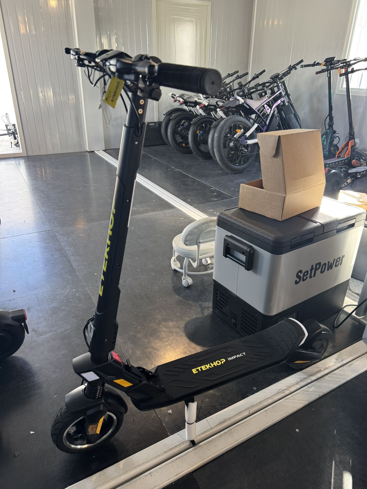 High-end electric scooter