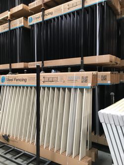 Steel pool yard garden fencing