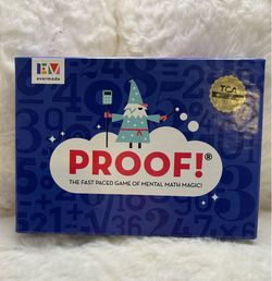 PROOF! Mental Math Game – Fast-Paced Family/Educational Math Game