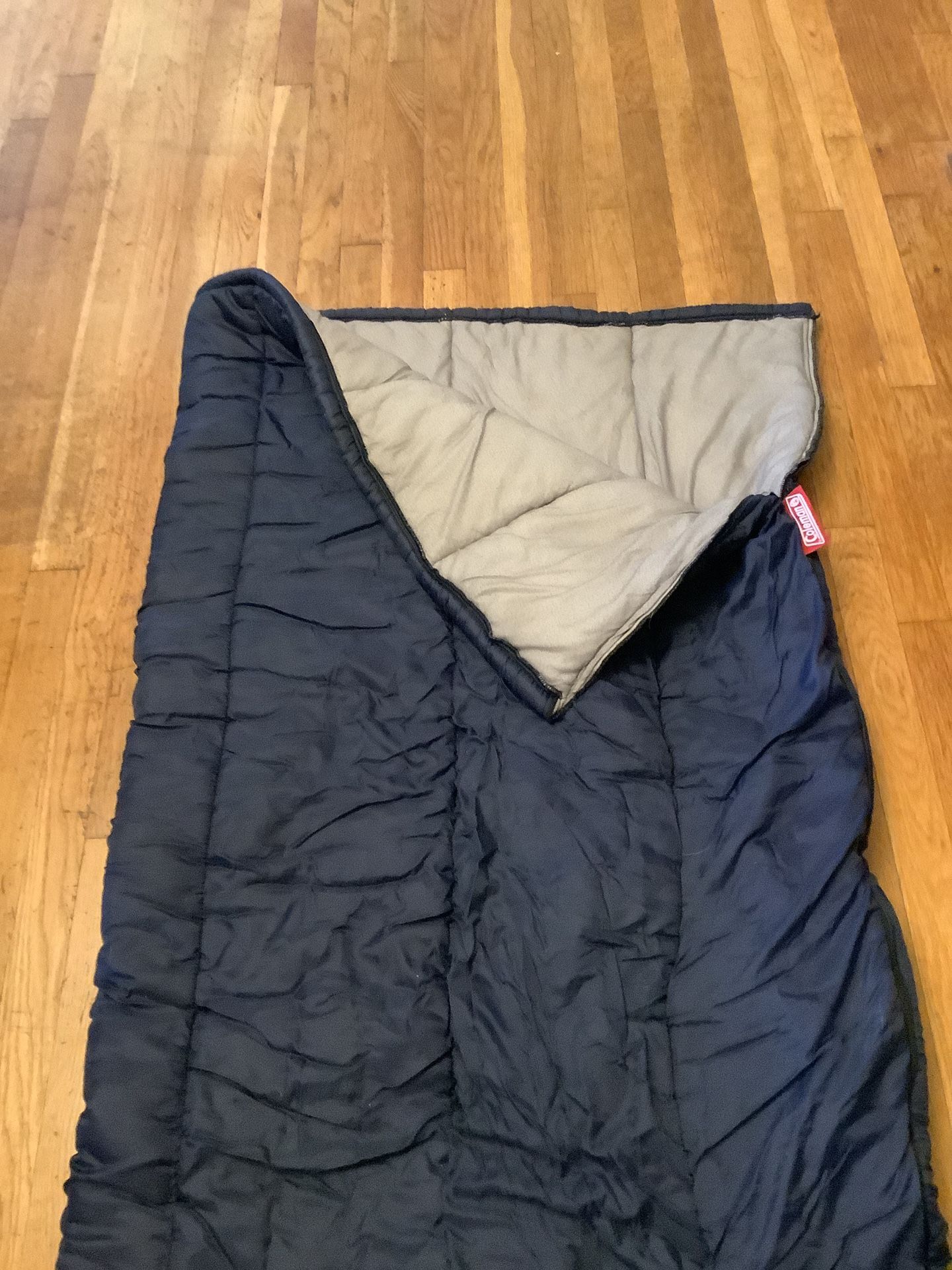 Coleman Adult Size Sleeping Bag Blue