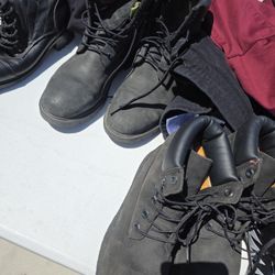 Boys Timberland Boots Size 6 And 9