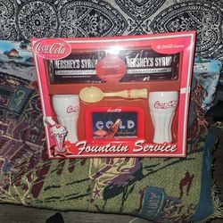 Vintage Fountain Service Coca-Cola 