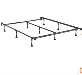 Queen size frame, and boxspring