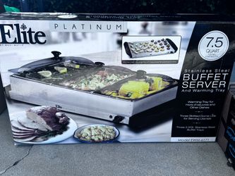 Elite Platinum Stainless Steel Buffet Server