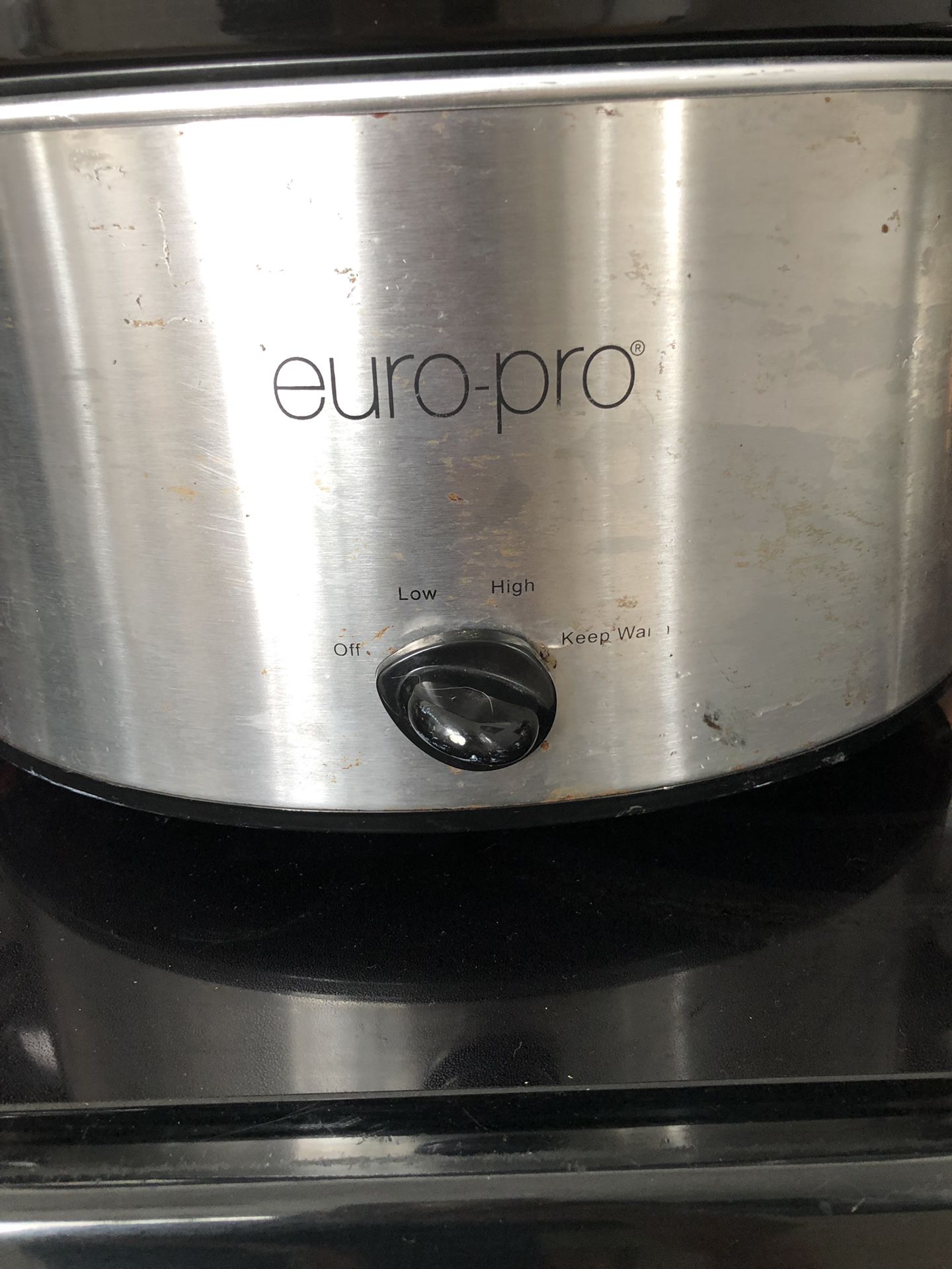 Euro pro crock pot works great!