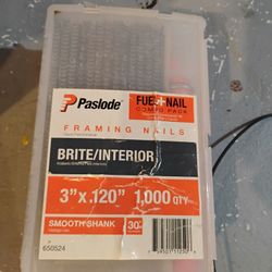 8 Penny Ridge Shank And 16 Penny Framing Nails, 