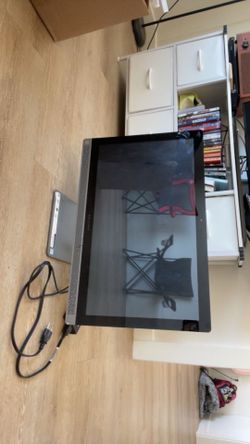 HP computer screen