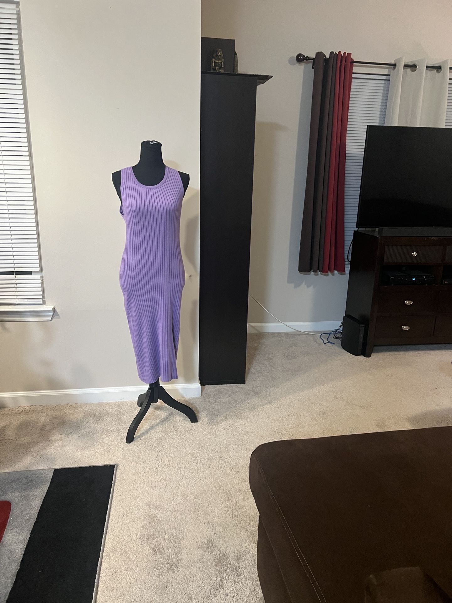 Purple Sweater dress