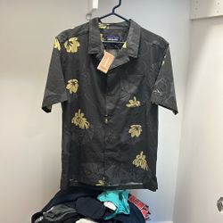 M, Patagonia, Mens Stretch Planing Hybrid Shirt, Regular Fit, 50+SPF