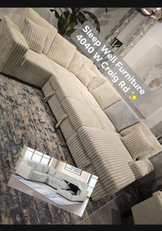 ✨️XL Sectional Sofas✨️ Furniture Queen Bedrooms Dining Avail