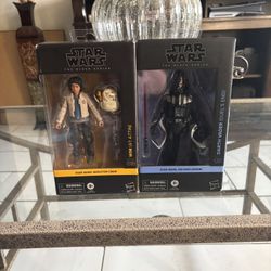 Star Wars The Black Series Bundle Darth Vader (Duel’s End) & Wim (At Attin) 6” Star Wars Figures