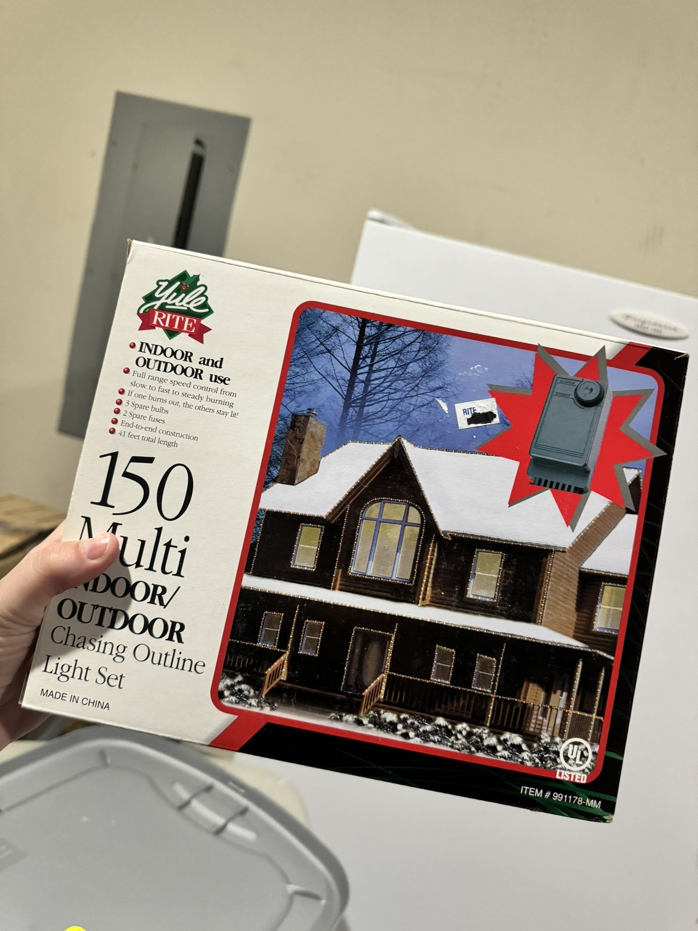 Never Opened Christmas Lights!