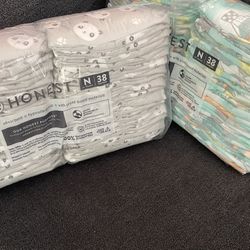 Newborn Honest Diapers 