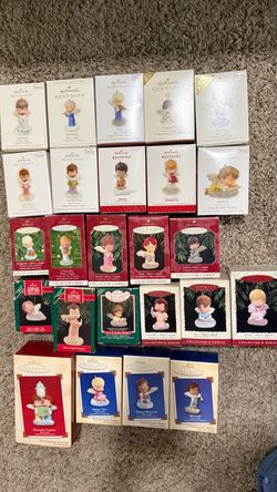 Hallmark Mary’s Angels 25 keepsake ornament lot