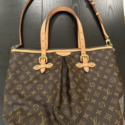 LOUIS VUITTON PALERMO TOTE BROWN MONOGRAM - BRAND NEW!