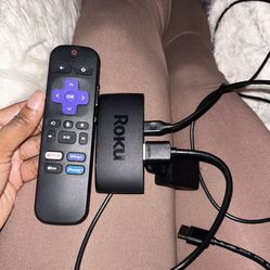 Roku streaming stick and remote 