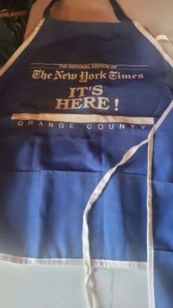 Vintage newspaper paperboy aprons