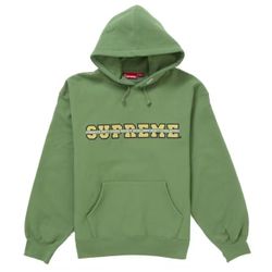 Supreme Collegiate Acronym Hoodie Green