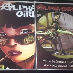 IMAGE Comics Alpha Girl #1 (x2) & #2 *never read*