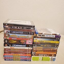 Tv Shows On DVD. New And Like New!