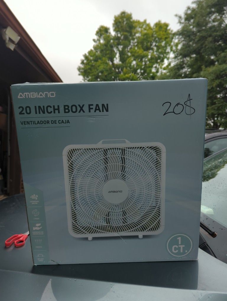 20 Inch Box Fan