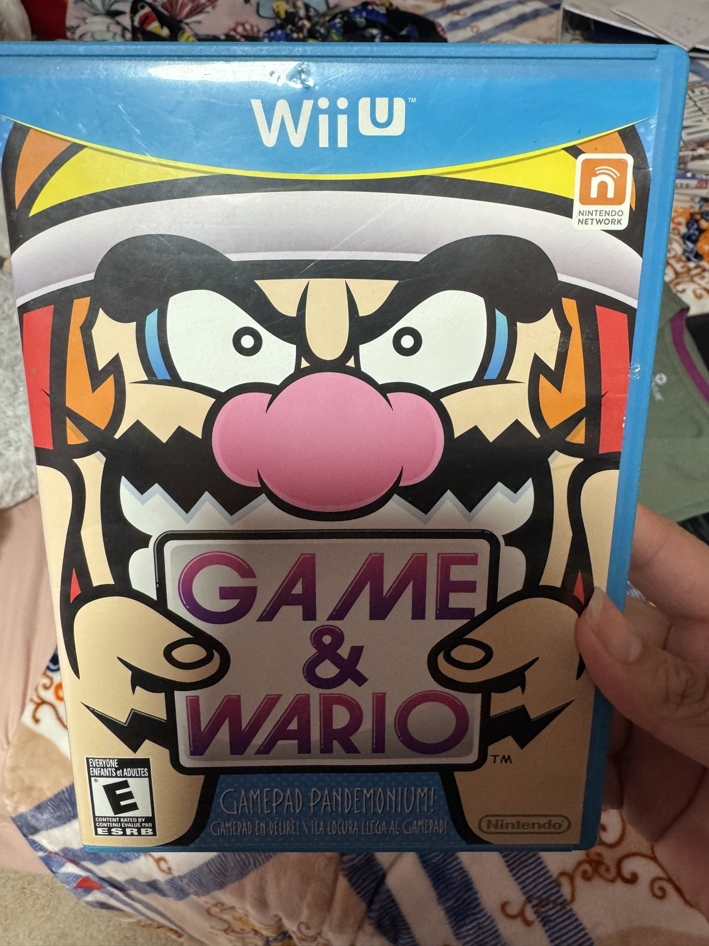 Rare Fine- Game And Wario Wii U Game