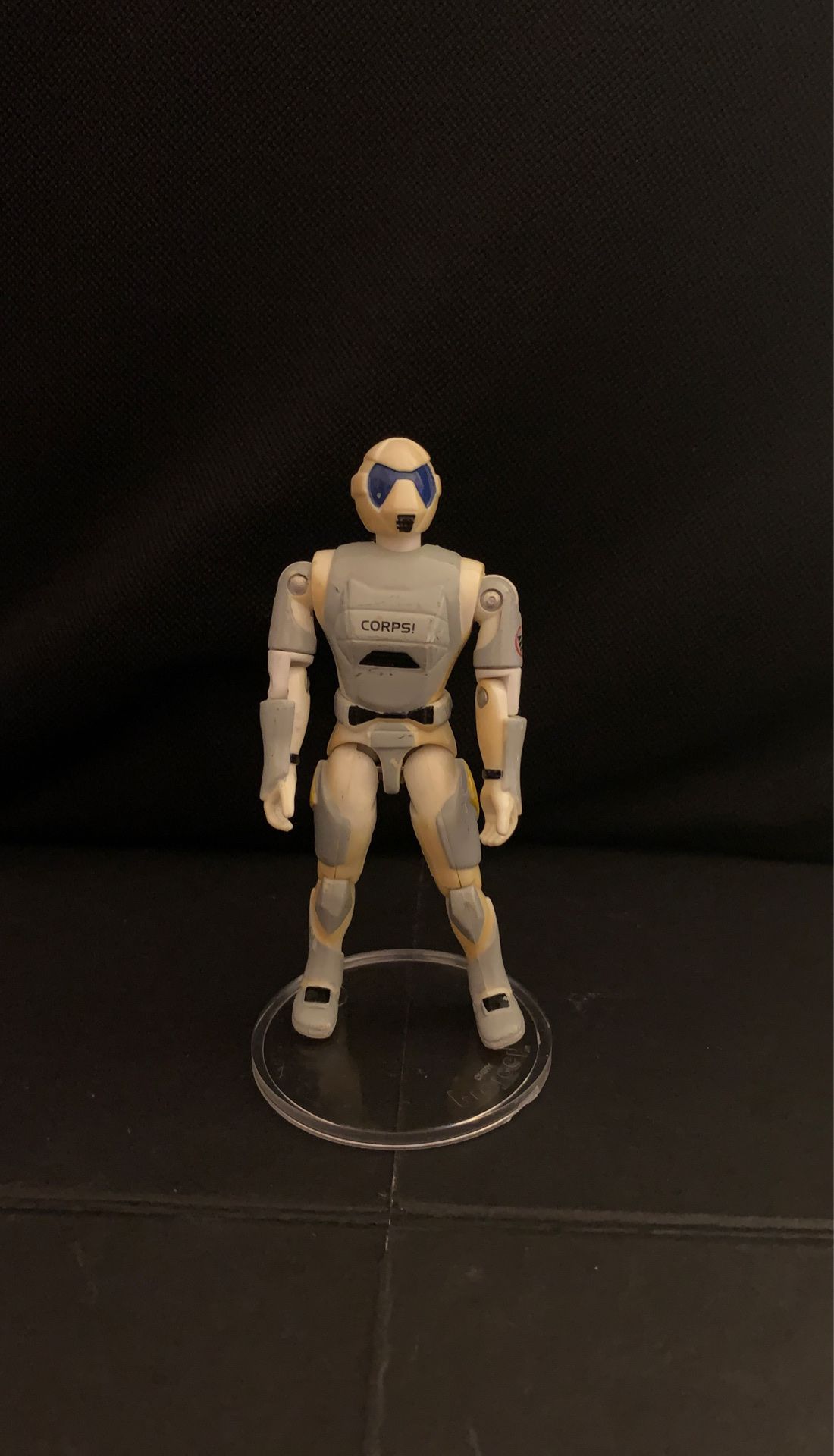 Vintage 1994 Lanard The Corps Yellow Space Force Action Figure