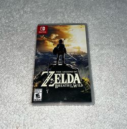 Nintendo Switch Game: The Legend of Zelda: Breath of The Wild
