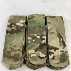 Condor Triple AR/AK Mag Pouch-MULTICAM