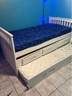 Twin beds