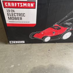 Craftsman 19 In Electric Mower