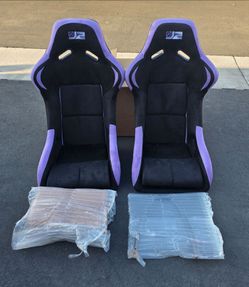 J2 Universal Racing Bucket Seats Asientos Deportivos Universales