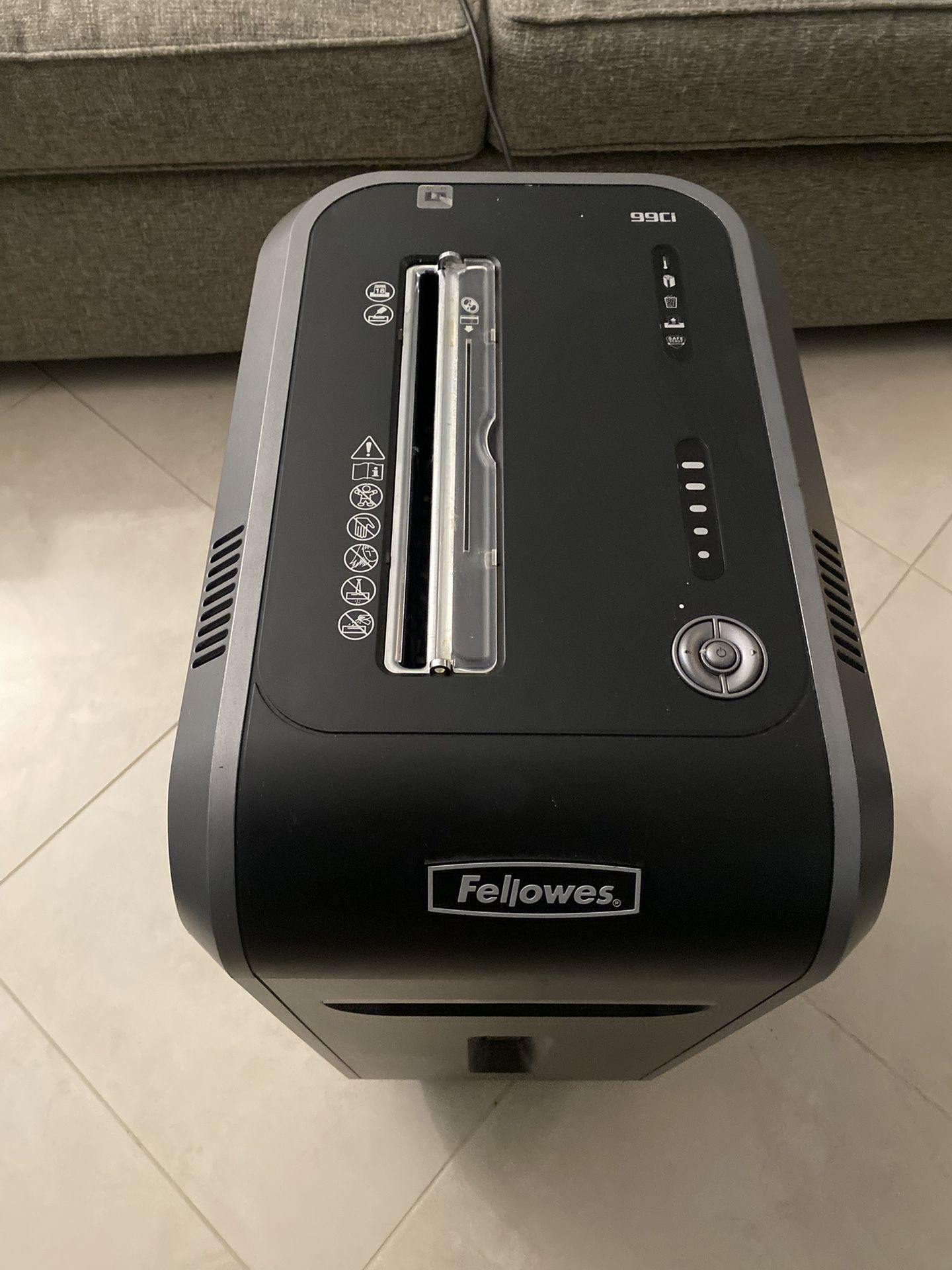 Fellowes Powershred 99Ci Cross Cut Shredder