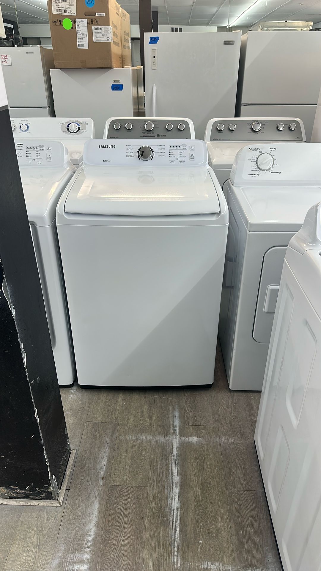 Samsung Top Load Dryer With SelfClean