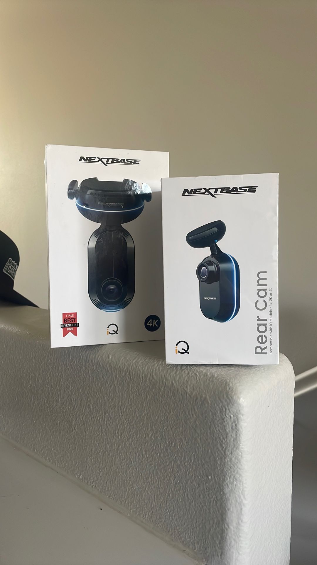 Nextbase - iQ 4K Smart Dash Cam, Front And Rear Cam