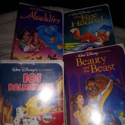 Black Diamond Disney VHS Movies 
