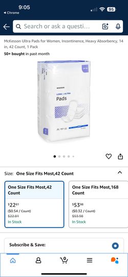 McKesson Long Ultra Pads 14”