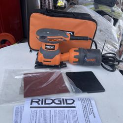 RIDGID 2.4 Amp Corded 1/4 Sheet Sander with AIRGUARD Technology