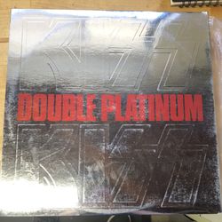 Vintage Kiss Double Platinum Vinyl Record Rare!