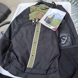 Back Pack, Swiss Army Knife