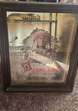 Prince Albert Advertisment mirror