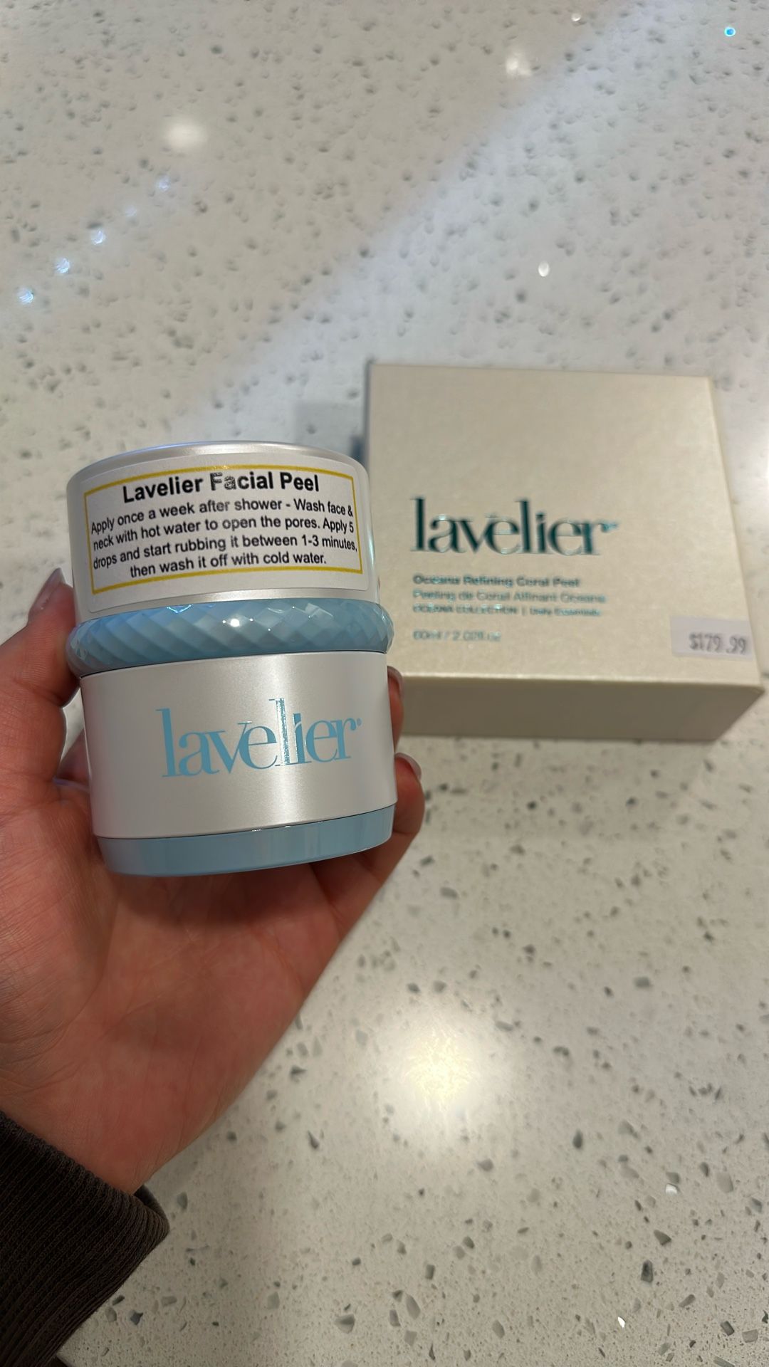 Lavelier Oceans Refining Coral Peel (Brand New)