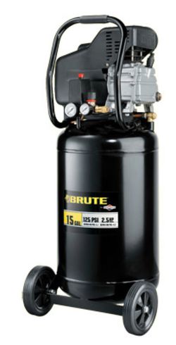 Brute 15 gallon 125psi air compressor works perfectly. Barely used!!!