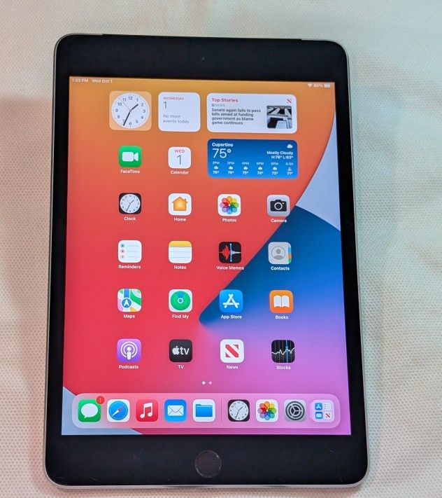 VERY NICE APPLE iPad MINI 4 64GB WIFI PLUS 4G CELLULAR UNLOCKED 